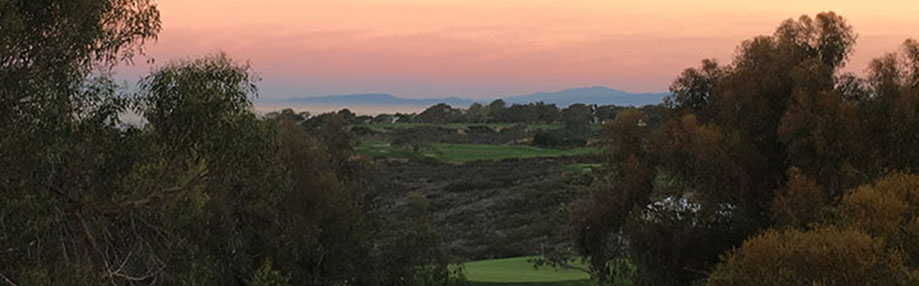 View looking north to Torrey Pines Golf Course